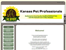 Tablet Screenshot of kansaspetprofessionals.com